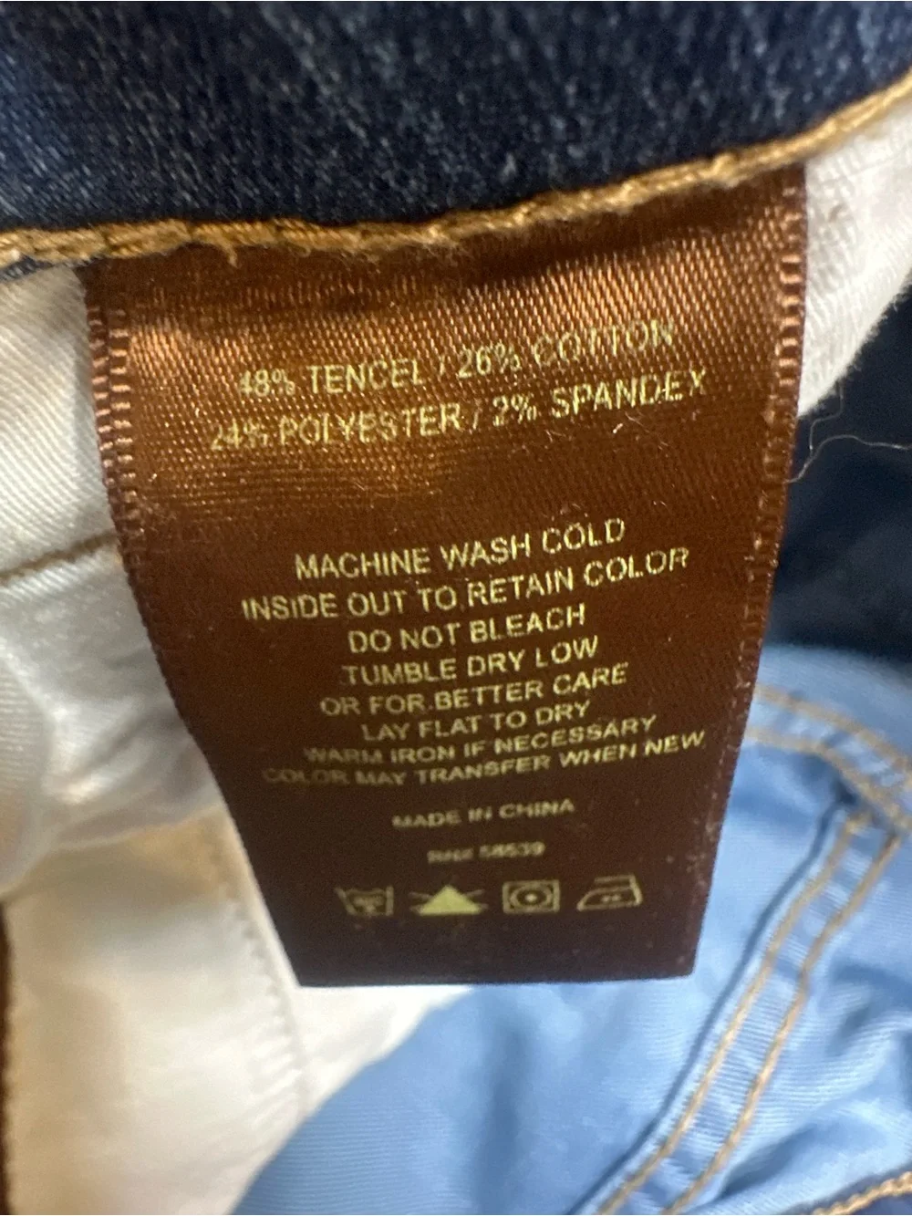 Kut from the Kloth Flare Jeans Womens 8 Y2K Bootcut Stretch 32x33 - Picture 10 of 10